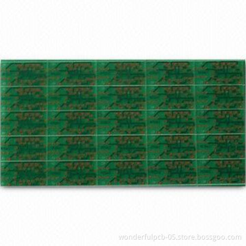 CCTV PCB with Gold-plating Surface Treatment, 1.0mm Board Thickness